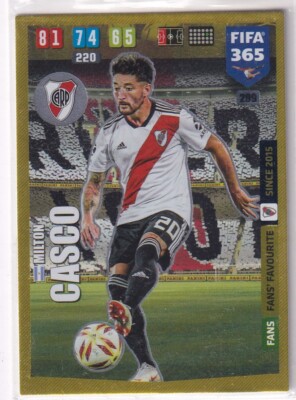 Panini Adrenalyn XL FIFA 365 2020 No. 299 Milton Casco Fans' Favourite