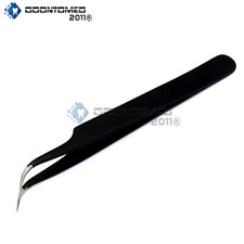 ODM Eyelash Extension Black Curved Tweezers