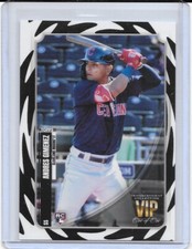 2021 Topps Transcendent VIP Andres Gimenez TRUE 1/1 RC Blue Jays Black White C