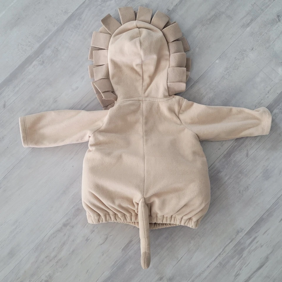 Carter’s Lion Cub Halloween Costume Size 6-9 Months Zip up Hoodie Sweat Jacket - Image 4 of 4