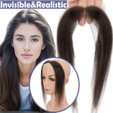Forehead Hairline Toupee Human Hair Skin PU Lace Hairpieces Hair Topper2cm 16cm