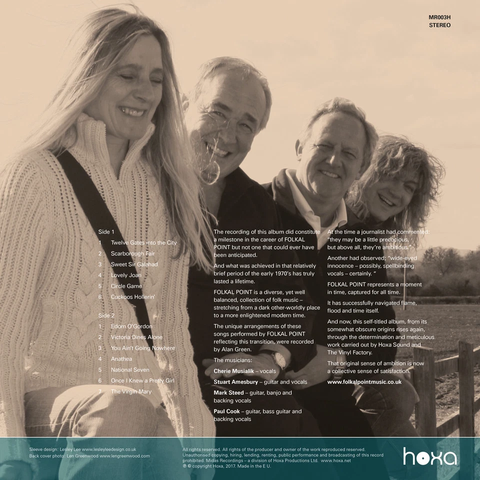 Folkal Point [Vinyl - 180g] - New, Remastered from the original and AUTHORISED - Image 2 of 4