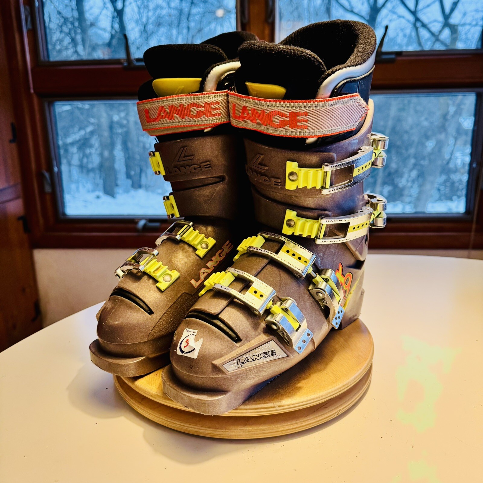 SALOMON STIVALI DA SCI LANGE XR9 ~ 230 Mondo US Uomo Taglia 5 o Donna Taglia 6 Heritage