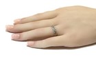 10k yellow gold .47ct white brown diamond fancy anniversary band ring 2.8g 6.25 — photo 9
