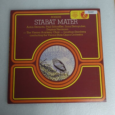 Jonathan Steinberg Rossini Stabat Mater LP Vinyl Record Album