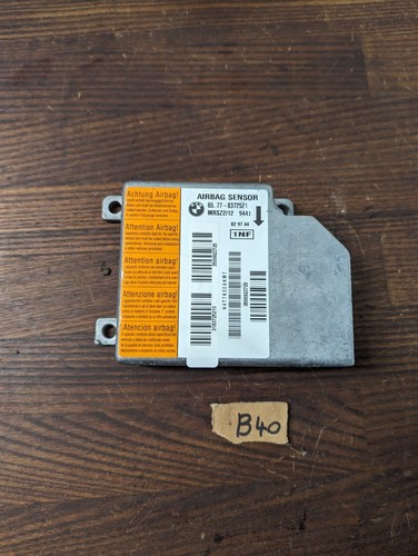 BMW 3 5ER E39 E46 AIRBAG STEUERGERÄT ECU 65,77-8372521