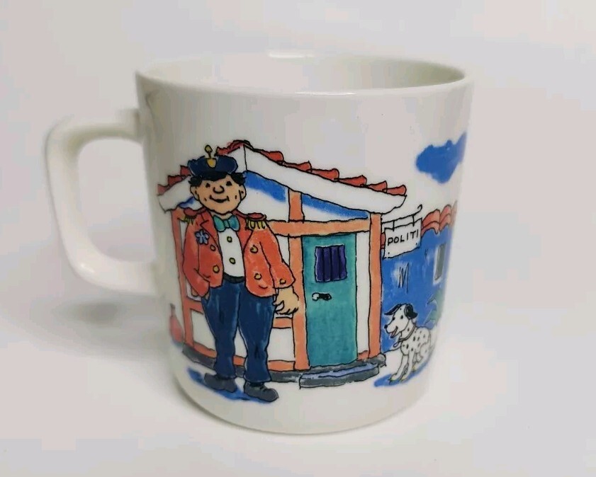 Figgjo Norway Thorbjorn Egner Kardemomme by Robbers Childrens Mug MINT