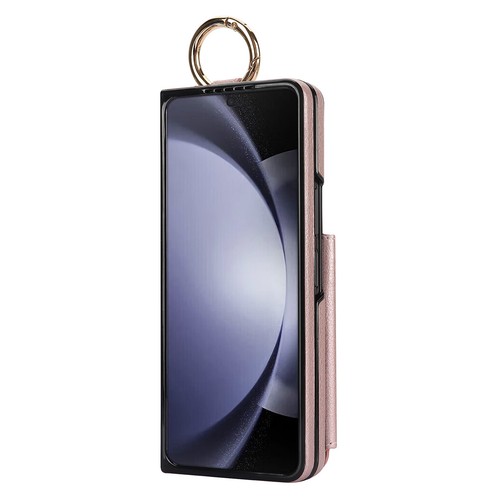 For Samsung Galaxy Z Fold3 4 5 Loop Wallet Pen Holder Leather 2in1 Case Cover - Picture 41 of 53