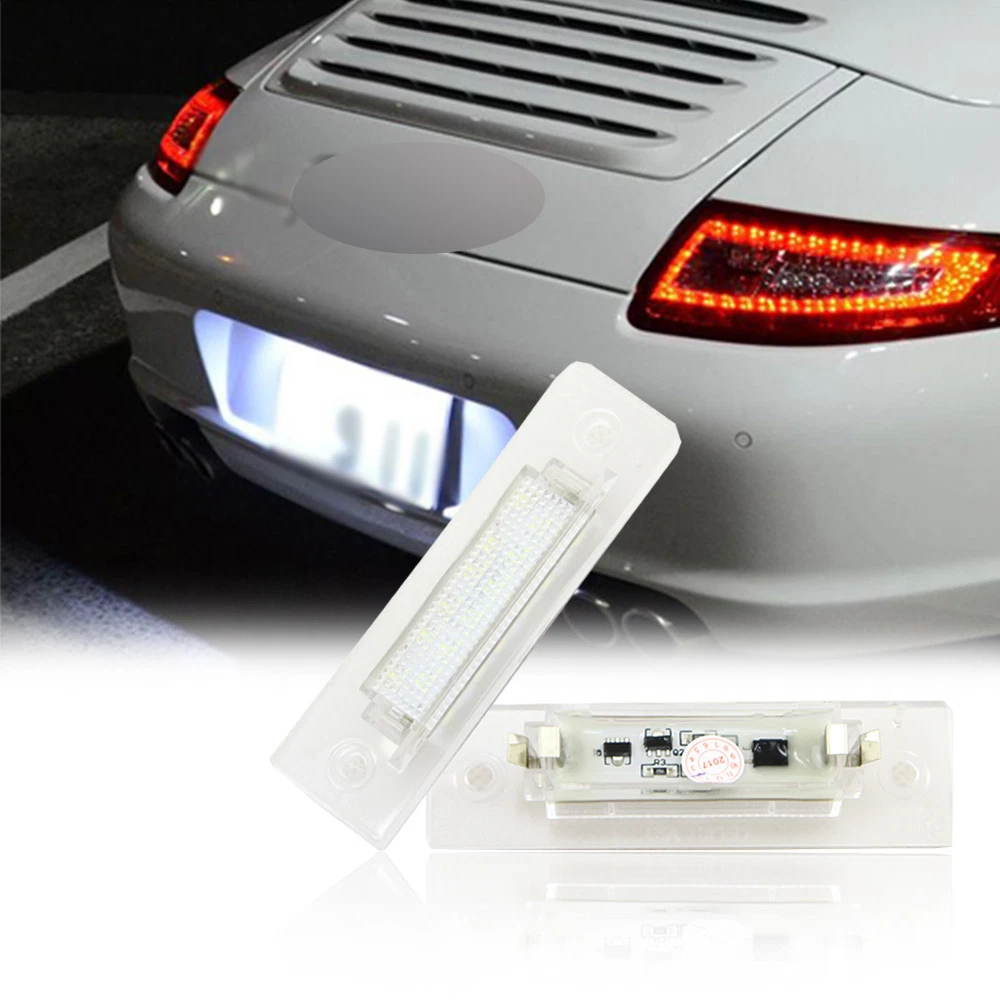 2xLed license light Porsche 964 911 CARRERA 968 968 986 BOXSTER  