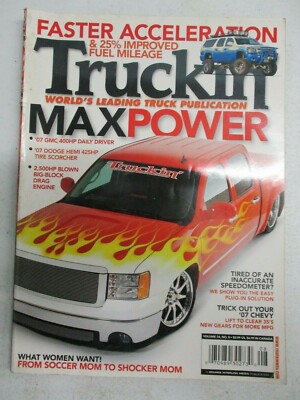 TRUCKIN' MAGAZINE JUNE 2008 2007 DODGE HEMI 425HP 2500HPBIG BLOCK DRAG ENGINE