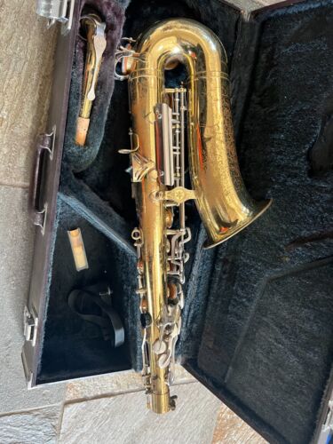 Yamaha YAS-23 Alto Saxophone with case and mouthpiece. Made in Japan - Picture 6 of 13