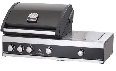 Grandhall Premium G3 Einbau Gasgrill mit Sear Burner Edelstahl