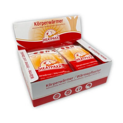Wärmepflaster 12h | HeatPaxx Körperwärmer | 40 Paar | Bodywarmer | Wärmekissen