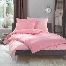 Feinflanell Bettwäsche Daphne rot Lorena