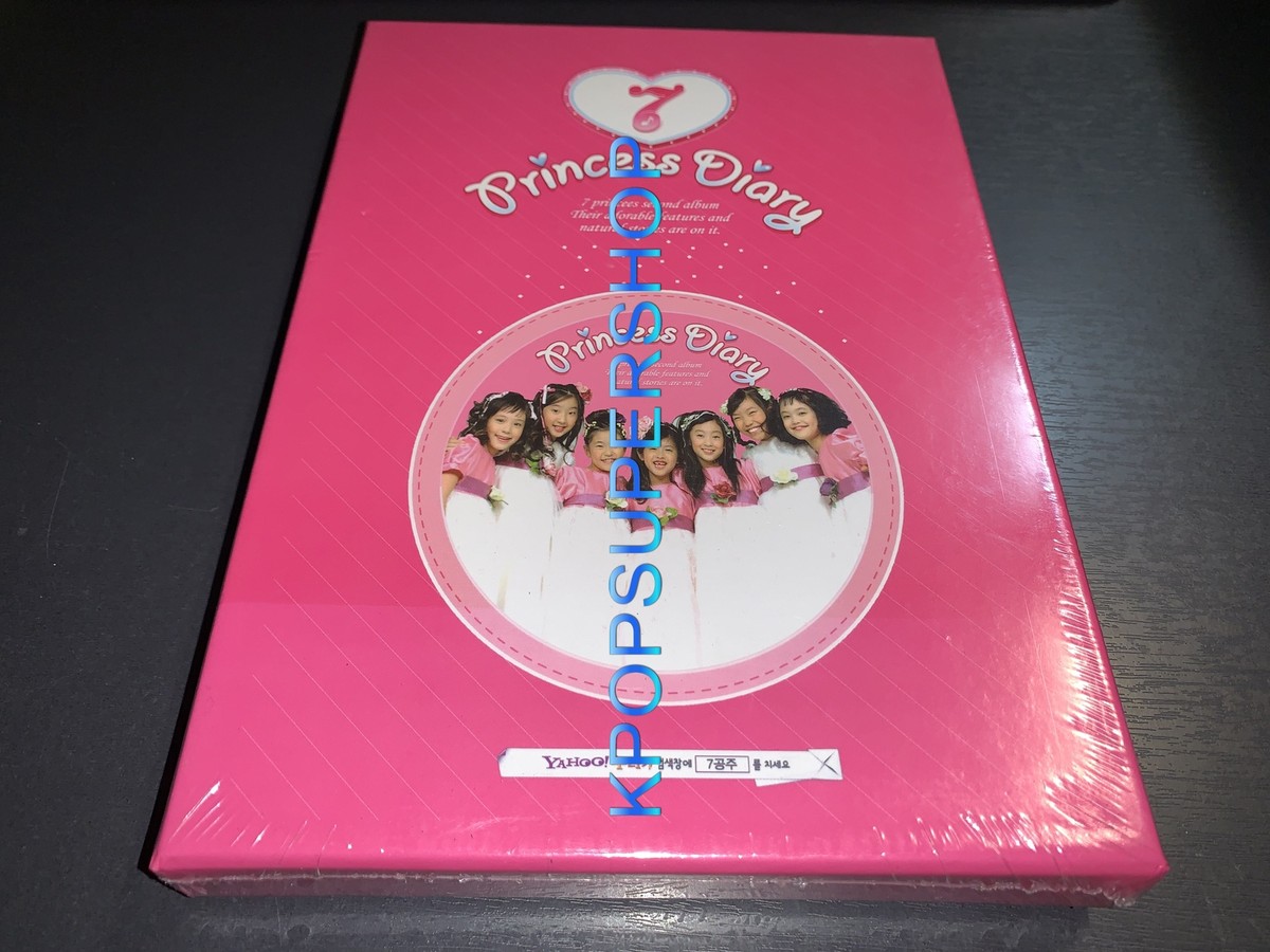 7 Princess 2nd Album Princess Diary CD Photobook New Sealed