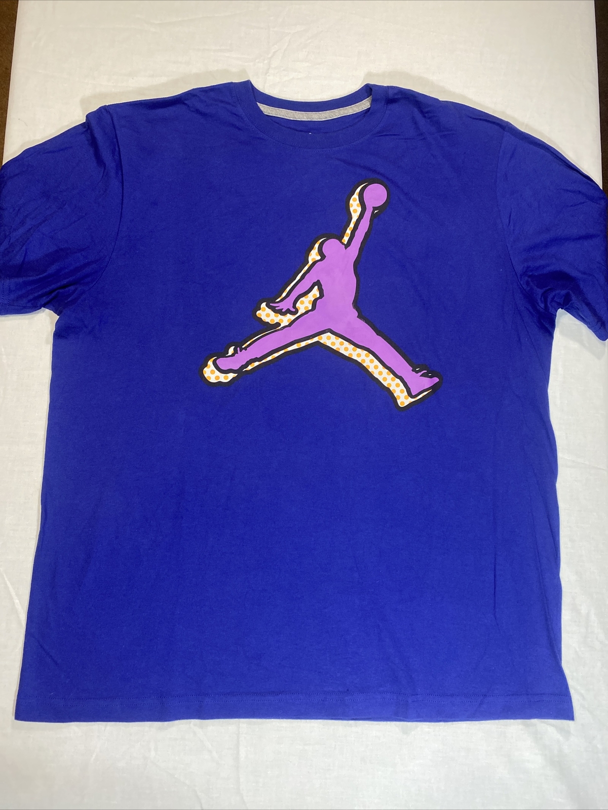 Vintage Jordan Jumpman Logo Anniversary Tshirt Size … Gem
