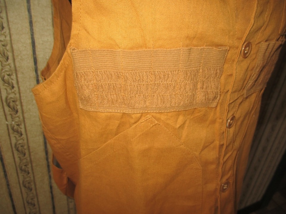 EUC vintage HUNTING CLOTHING BUDDY SCHOELLKOPF vest SIZE MED / WORN