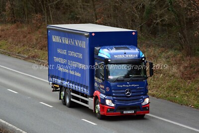 LKW Foto 12x8 - Mercedes Benz Actros - Arthur Spriggs & Sons Ltd - HX67 PXN