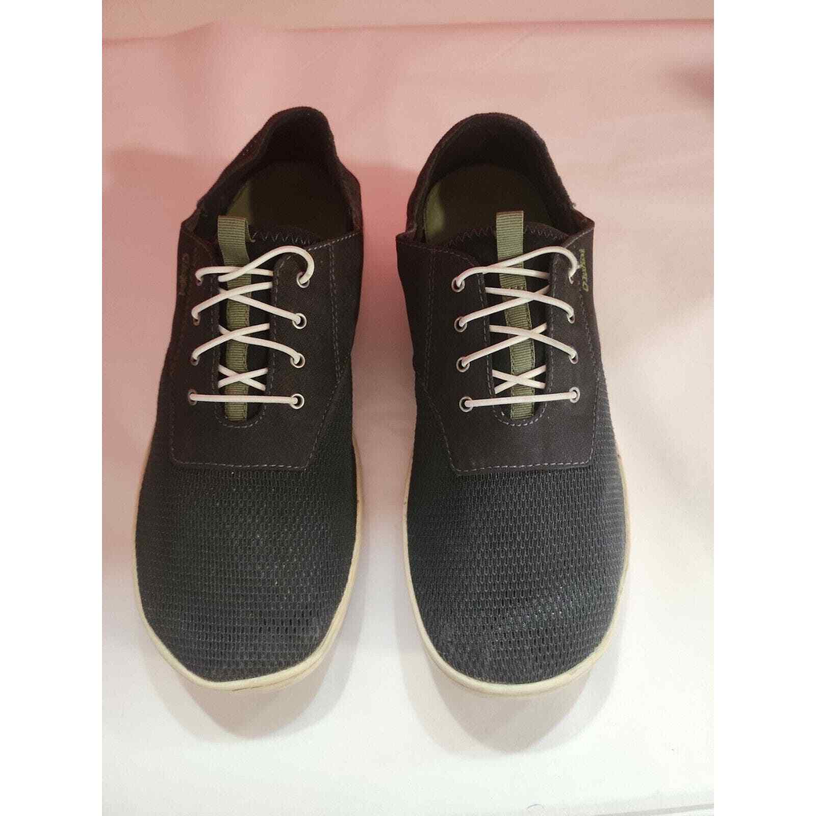 SAOLA Mocassini elastici da uomo Olukai NOHEA MOKU 10283 suola in gomma blu 10