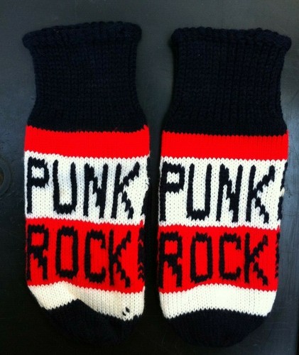 Guantes PUNK ROCK originales genuinos años 70 vintage para adultos y adolescentes. Talla única. R11 - Imagen 3 de 3