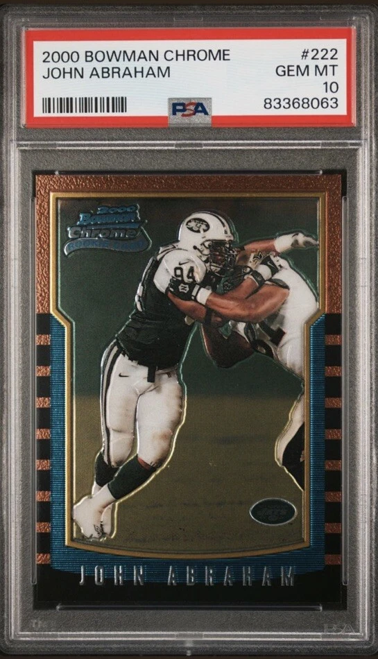 John Abraham Bowman Chrome #222 Base