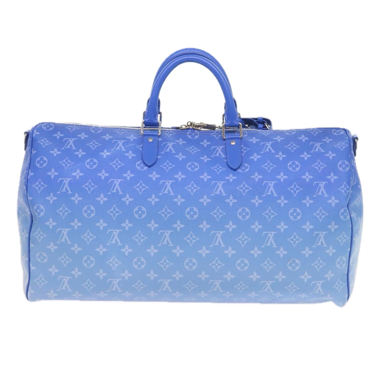 LOUIS VUITTON Monogram Clouds Keepall Bandouliere 50 Bag M45428 LV 