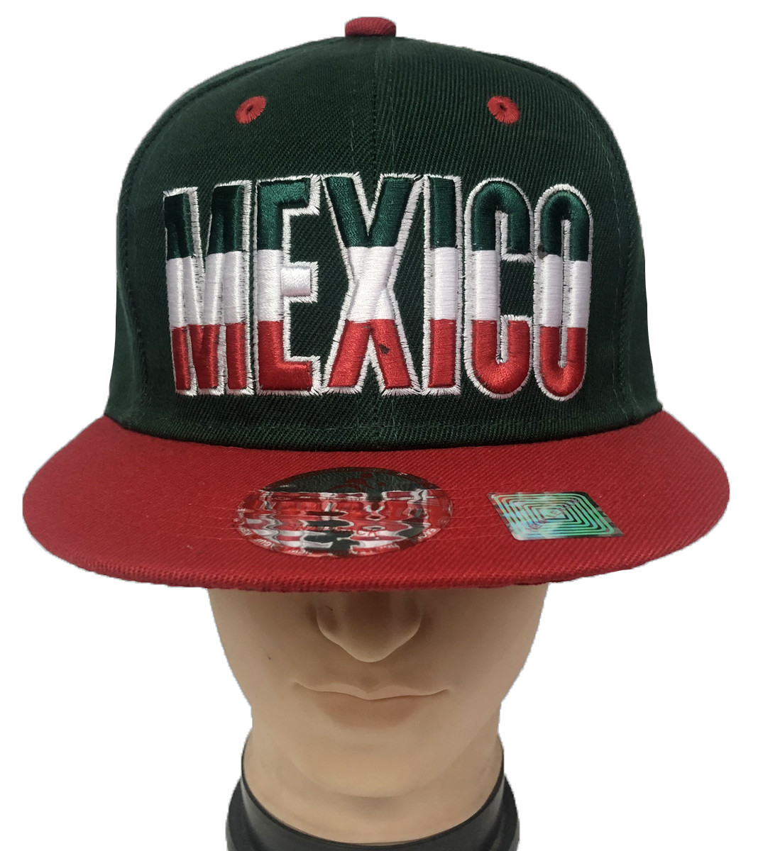 SOLD OUT MEXICO Flag Embroidered Snapback Adjustable Baseball Cap Hats LOT SOLD
