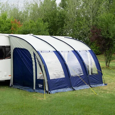 Coachman Amara Wohnwagen Vorzelt 390 Royal Blau 3,9 m