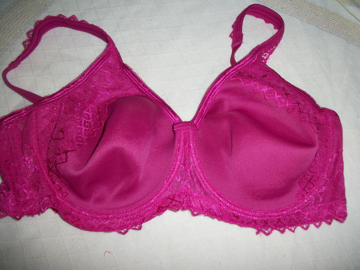 COMFORT CHOICE UNDERWIRE BRA SIZE 44A STYLE 27-1059-8 RED LACE