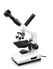 Dual View Compound Microscope, 5.0MP WiFi Digital Eyepiece Camera
