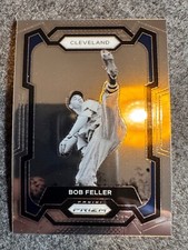 2023 Panini Prizm Bob Feller #260 Cleveland Indians Black and White SP