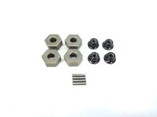 Traxxas 12mm Steel Wheel Hex Hubs Nut Set For Rustler Slash Stampede Hoss 4x4