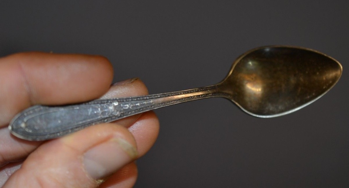 Vintage WM ROGERS & SONS AA PAT.APR.14-25 Spoon 4.5