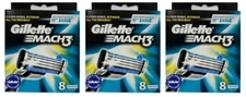 Gillette Mach3 Refill Cartridge Razor Blades for Mach 3, 24 Count