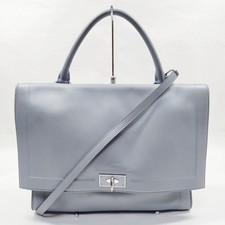 Givenchy Borsa a mano in pelle grigia 3978124