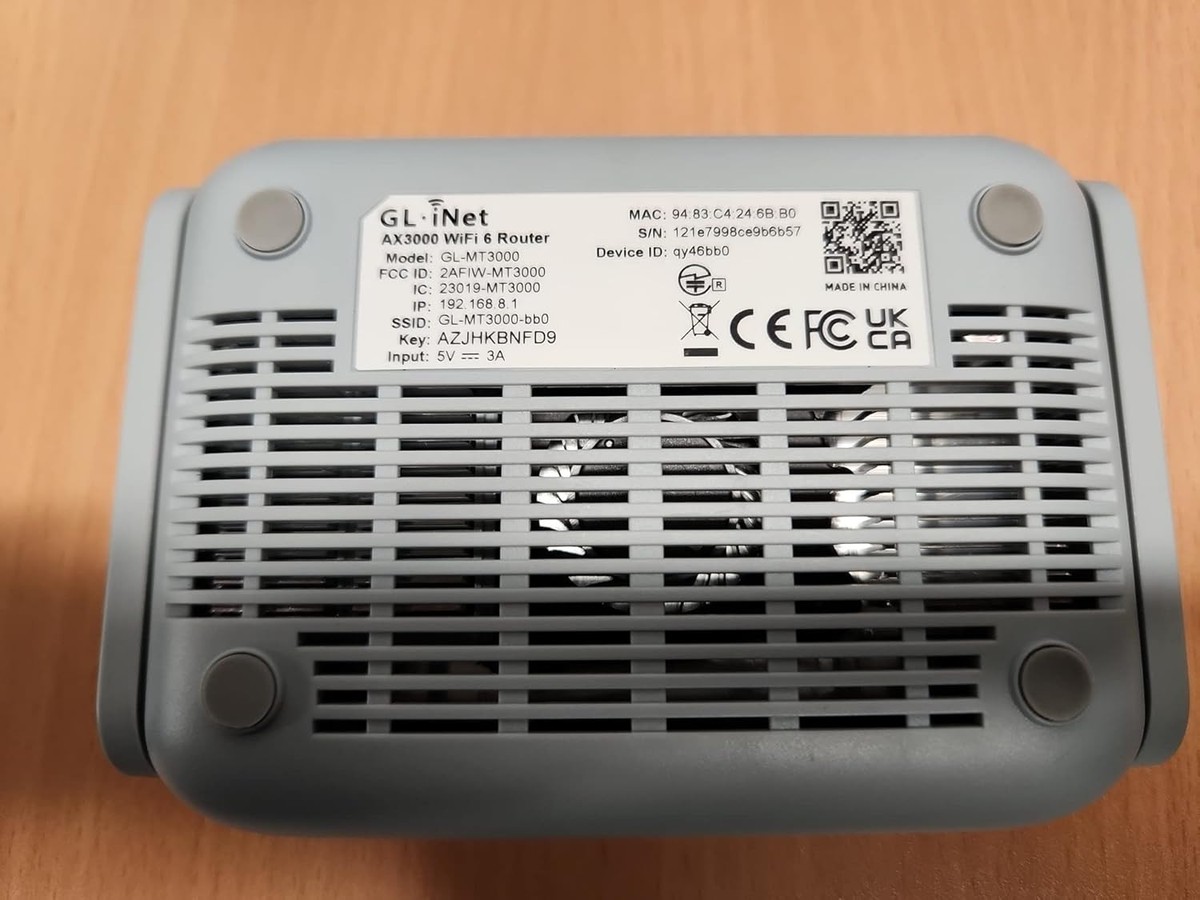 Router WiFi 6 GL.iNet GL-MT6000 (Flint 2) - Per Gaming, 2.5G Multi-Gig, OpenVPN/WireGuard - Foto 5