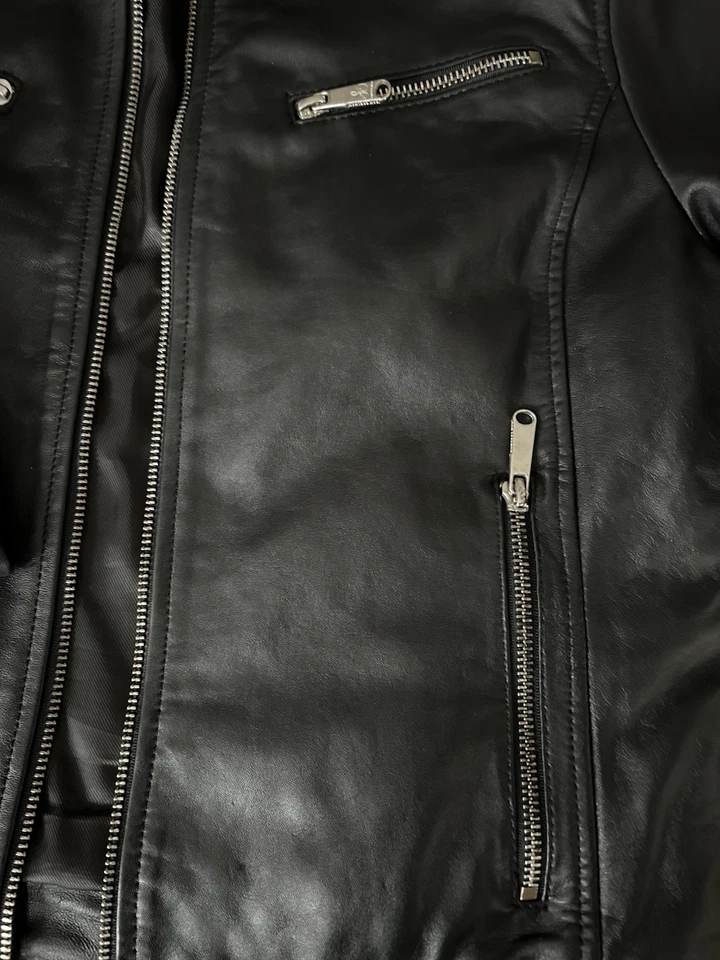 Chaqueta de campo militar negra Sam Edelman Foto 4 de 4