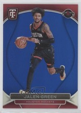 2024-25 Panini Totally Certified Blue Platinum Mirror /99 Jalen Green #18 im0