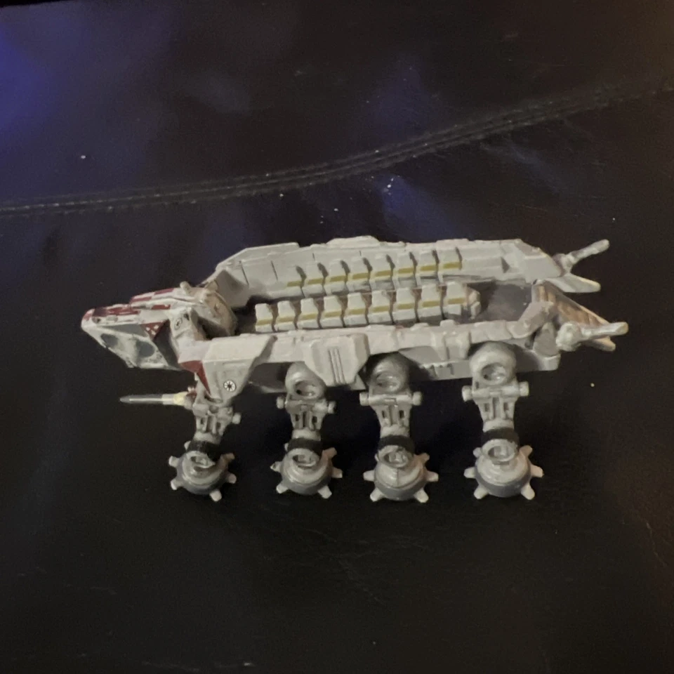 Star Wars Titanium Series AT-OT Metal Die Cast Tank Transporte Clone Wars 3" Foto 3 de 4