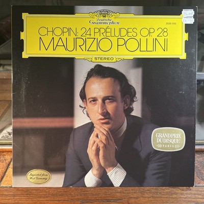 Chopin, Maurizio Pollini   24 Préludes Op. 28 - Vinyl LP EU Import - EX/VG+