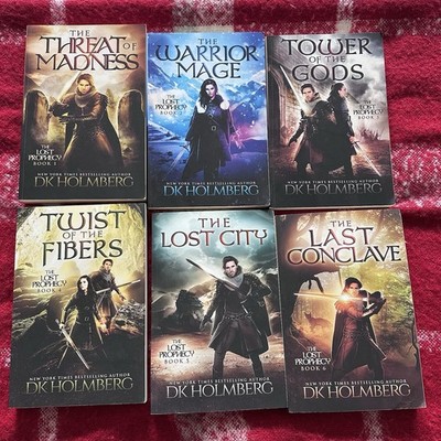 The Lost Prophecy Books One Through Six Soft Cover D. K. Holmberg.