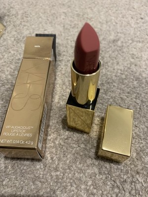 NARS Anita Audacious Lipstick Man Ray Limited Edition Gold Case BNIB Rare Mac 