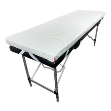 Lash Bed Foam Topper   2.5 Inch Thick Memory Foam Massage Table Pad with Corn...