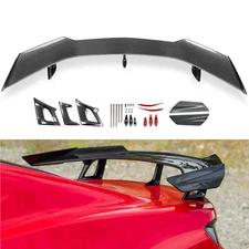For Chevy Camaro 2016-2024 ZL1 1LE Style Carbon Fiber Rear Wing Trunk Spoiler