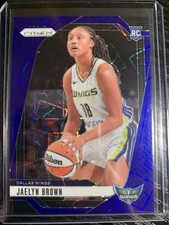 2024 Panini Prizm WNBA - Jaelyn Brown #31 Blue Velocity Prizm (RC)