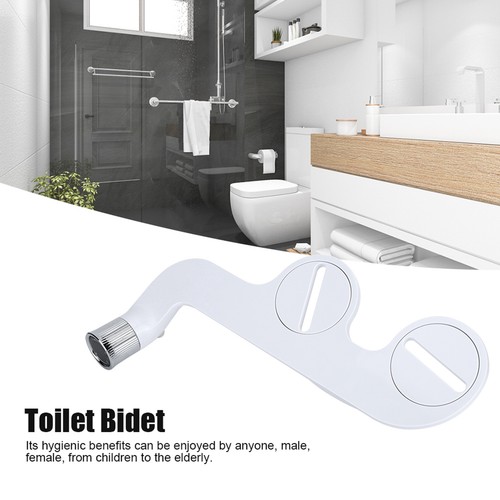 Accesorio de pulverización de inodoro de doble boquilla para una higiene cómoda para hombres - Imagen 12 de 12