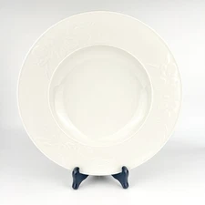 KPM Feldblume Soup Plate Bowl Field Flower Insects Berlin Germany Chipped