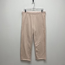 Frank Eileen Bella Sweatpants Pink Large Full Length NWOT Missing Drawstring