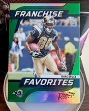 2024 Prestige Franchise Favorites Isaac Bruce #7  028/149 Green