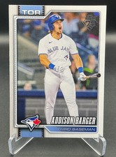 2026 Topps Series 1 -  Addison Barger #241 - Toronto Blue Jays